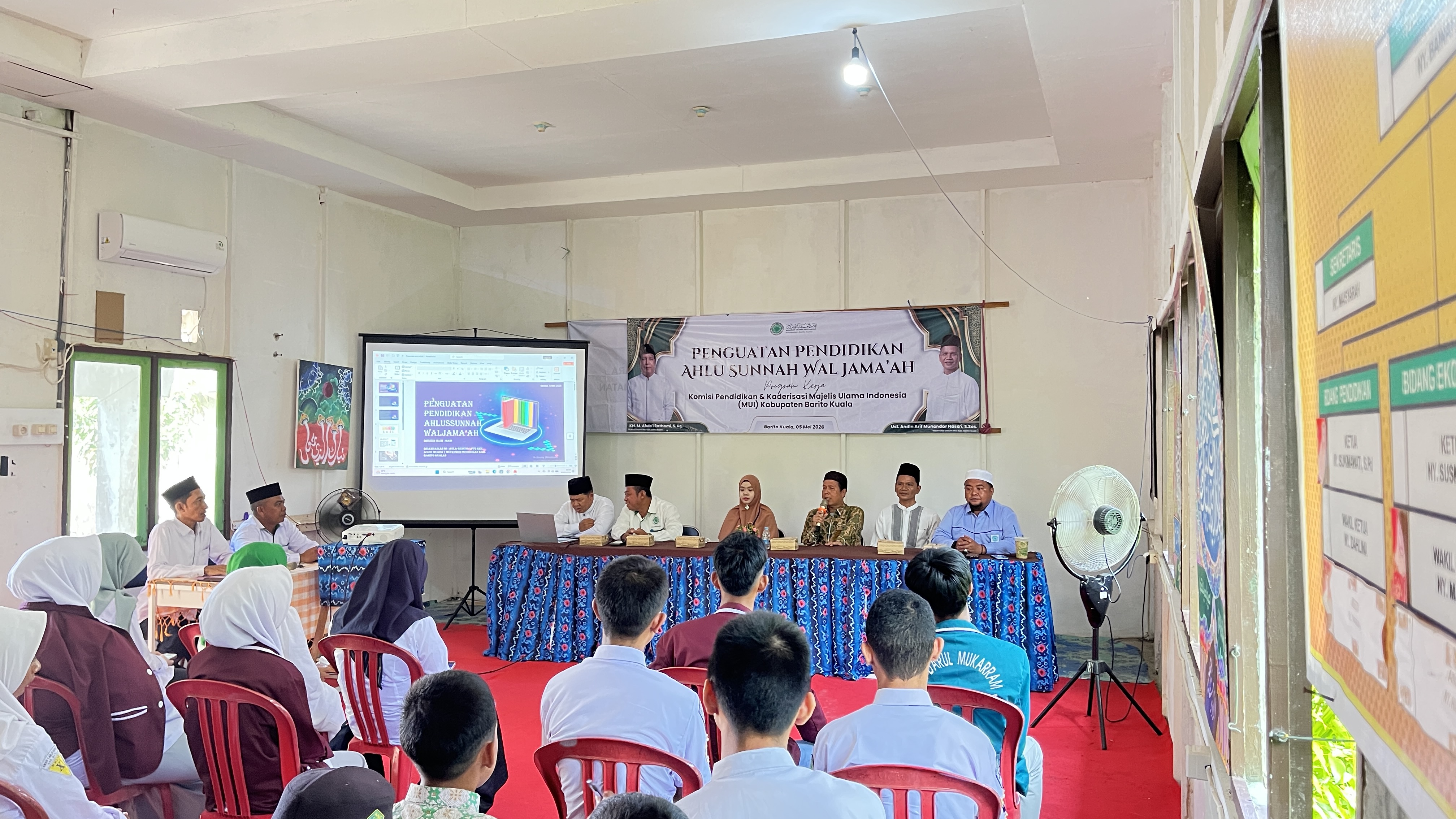 Penguatan Ahlusunnah Wal Jamaah, MUI Batola Edukasi Generasi Muda di Anjir Muara